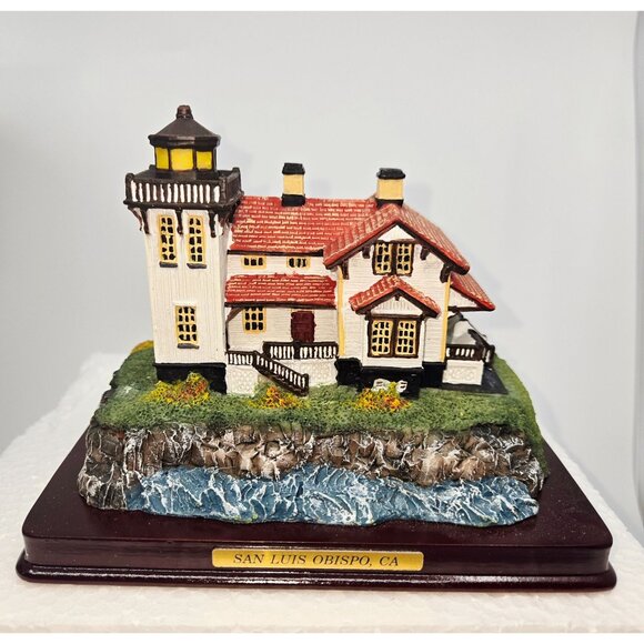 San Luis Obispo Lighthouse Figurine By Oneida Studios Lighthouse Point Collectio - Picture 1 of 9